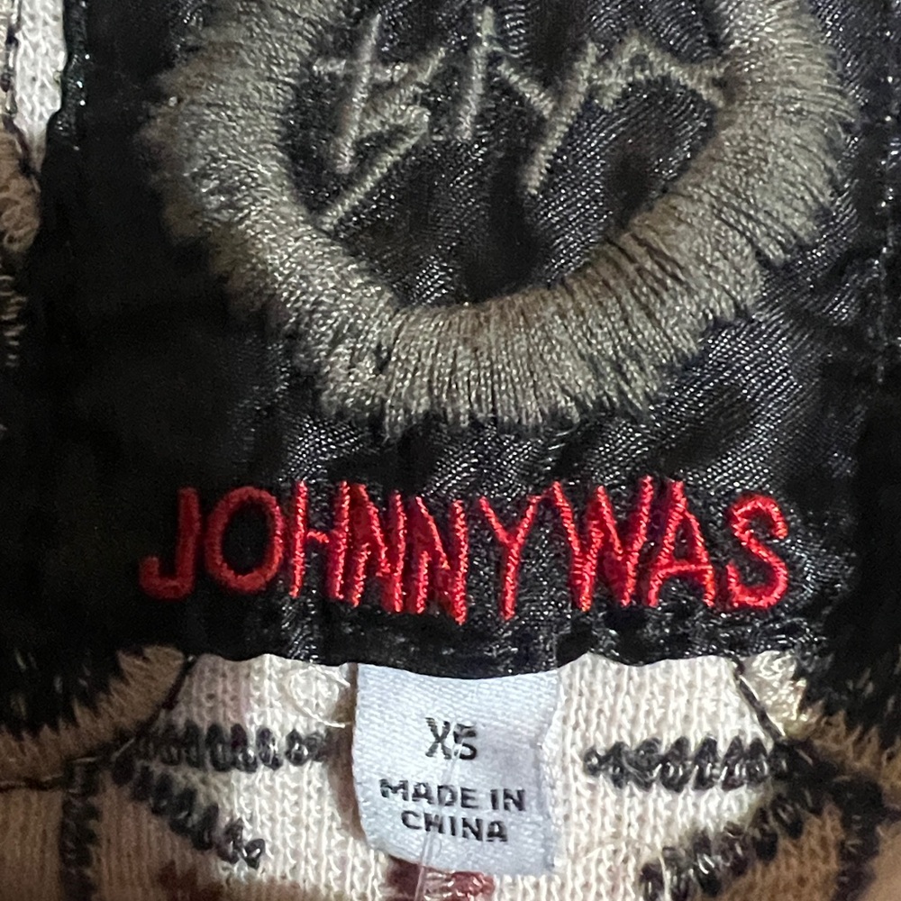Johnny Was women’s GAIA JACKET Embroidered Floral Knit size XS artsy, whimsical - Picture 5 of 10